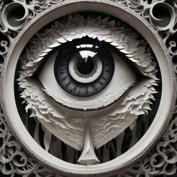 Obraz afraid eye