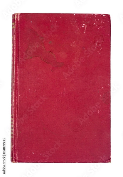 Obraz Red old hardcover book