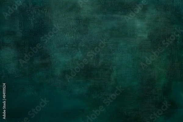 Fototapeta Dark Green Canvas Texture Background