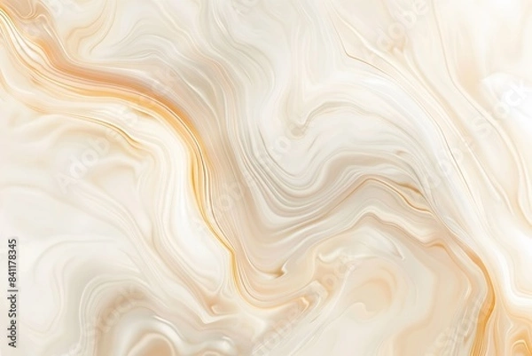 Fototapeta Abstract Beige Swirling Marble Pattern