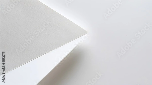 Obraz Minimalist White Paper Background Texture
