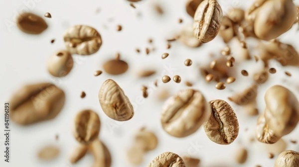 Obraz The floating coffee beans