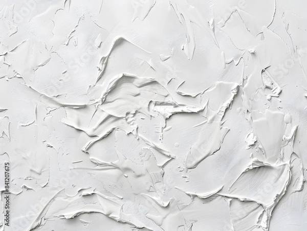 Fototapeta White Plaster Wall Seamless Texture