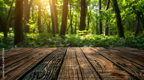 Fototapeta wood textured backgrounds in a room interior on the forest backgrounds