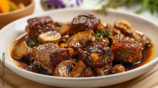 Fototapeta stew with vegetables