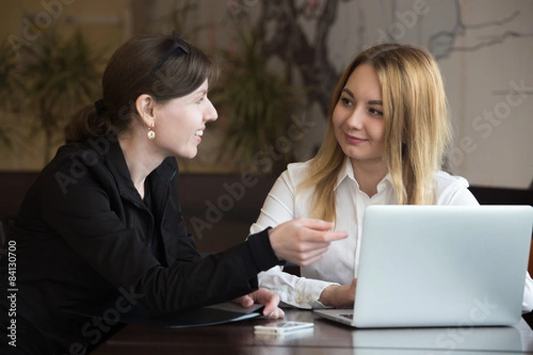 Obraz Business discussion