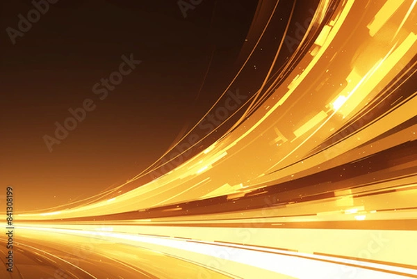 Fototapeta Dynamic Futuristic Speed Lines Background for Motion Concepts - モーションコンセプトのダイナミックな未来的なスピードラインの背景