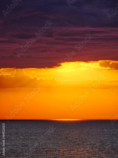 Obraz sunset over the sea