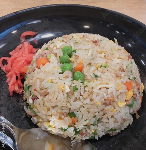 Obraz Japanese Fried Rice with Pork