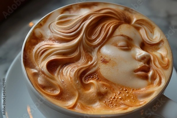 Obraz coffee art