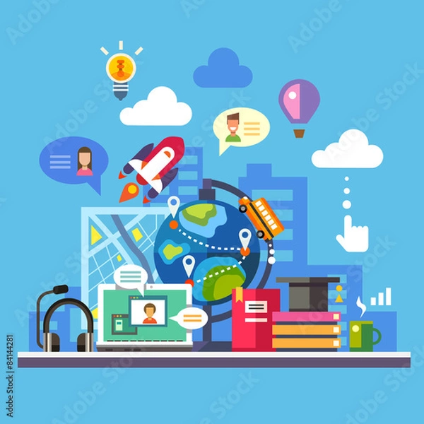 Obraz Science and modern technology