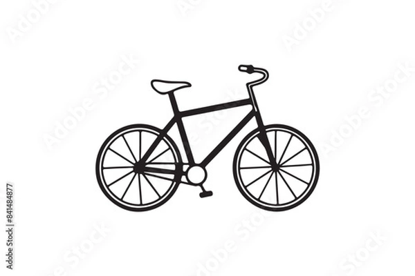 Obraz A cycle vector art