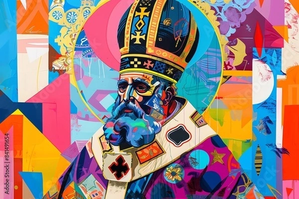 Obraz Embracing a Pop Art aesthetic