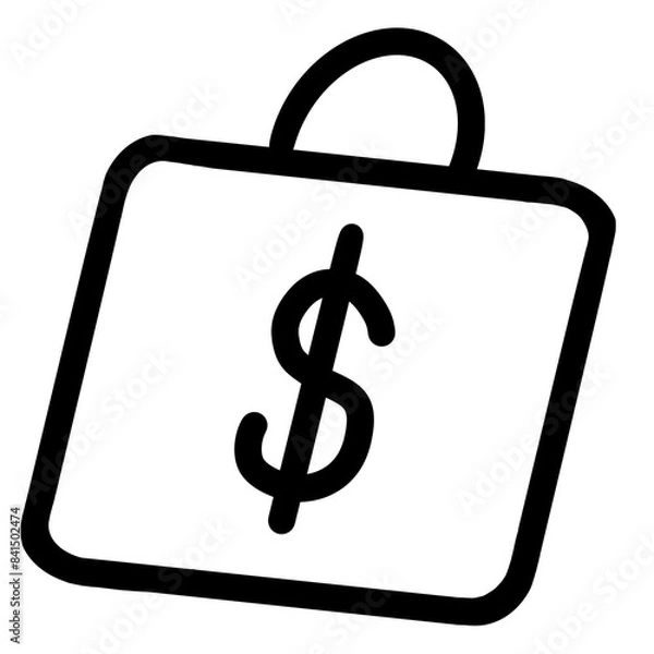 Obraz dollar sign icon