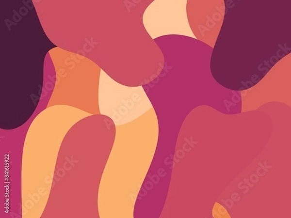 Fototapeta Abstract image wallpaper of noir orange, brown, and yellow gradient background