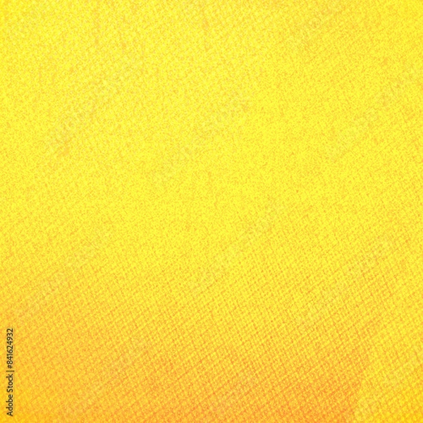 Obraz Yellow square background. Perfect for social media, backdrop, banner, poster, events and online web ads
