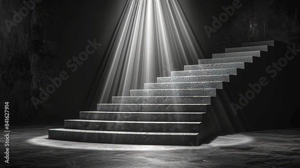 Fototapeta stairs to the sky
