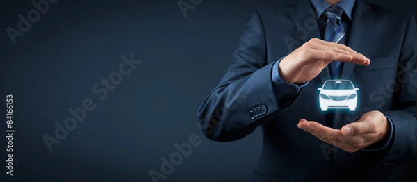 Obraz Ubezpieczenie samochodu