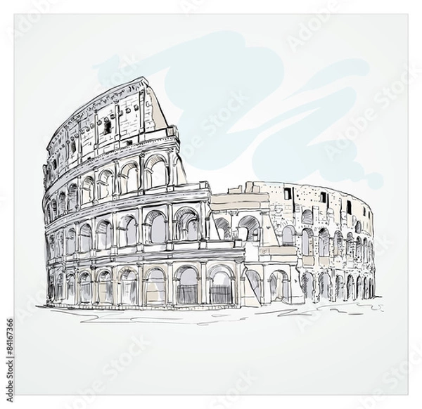 Obraz Kolor Colosseum
