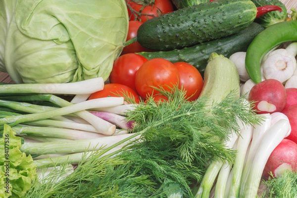Fototapeta vegetables