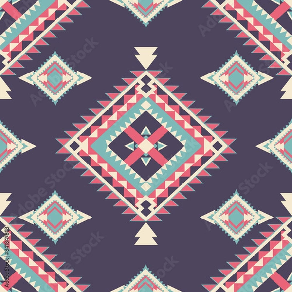 Obraz seamless pattern with elements