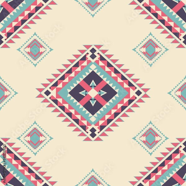 Obraz seamless geometric pattern