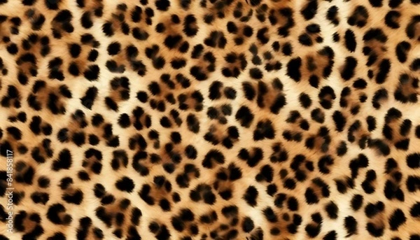 Fototapeta 
animal leopard background skin texture real furry pattern