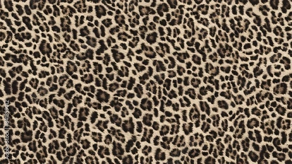 Fototapeta 
leopard background leather texture fashionable modern pattern