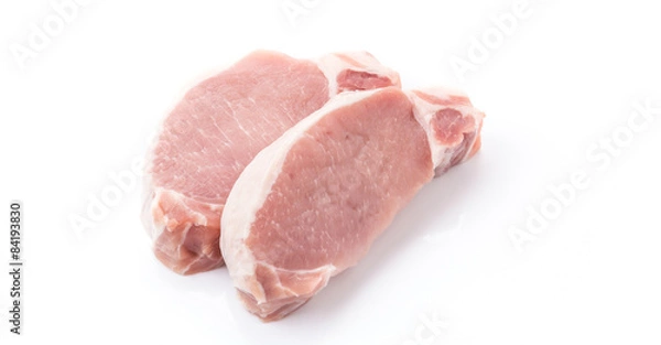 Obraz raw meat pork steak