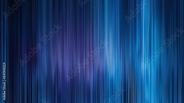 Fototapeta Abstract Blue Vertical Lines Background, Generative AI