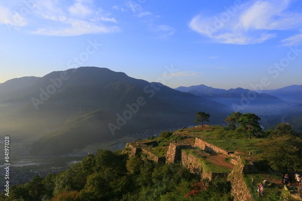 Fototapeta 竹田城の朝