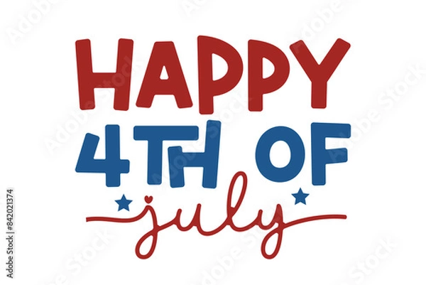 Fototapeta 4th of july Svg, Usa 1776 Svg, American Svg Design