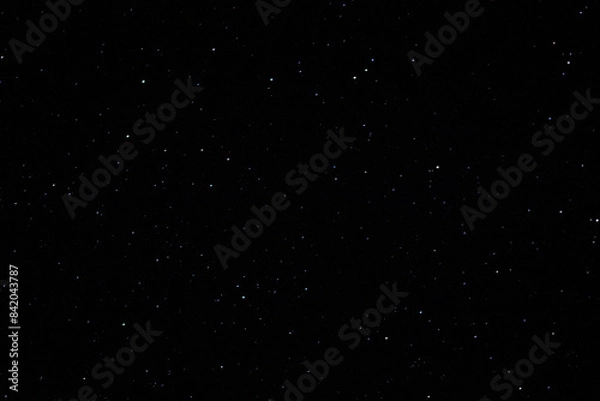 Fototapeta starry dark sky in spring