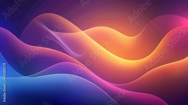 Fototapeta Beautiful Sunset Over the Ocean, Generative AI