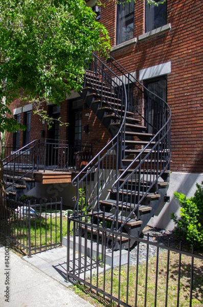 Obraz iconic Mile-End homes