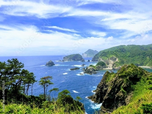 Fototapeta 南伊豆 あいあい岬