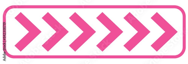 Fototapeta For design arrow road sign colorful. Icons arrow