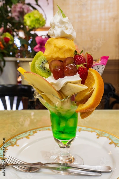 Fototapeta フルーツパフェ
