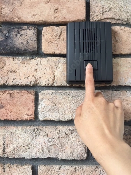 Fototapeta インターホン