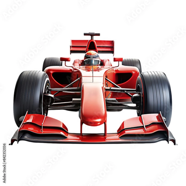 Obraz f1 race car racing transparent background