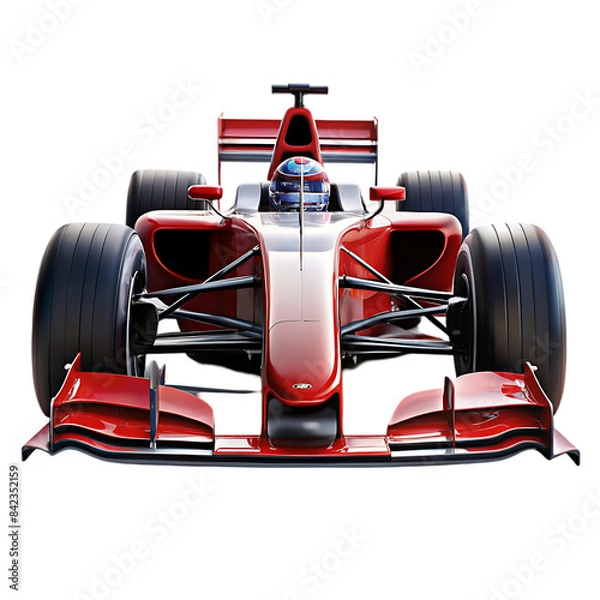 Obraz f1 race car racing transparent background