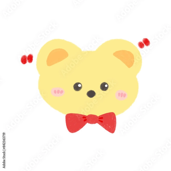 Obraz Yellow bear