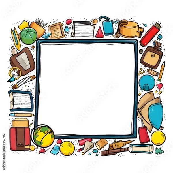 Fototapeta back to school background