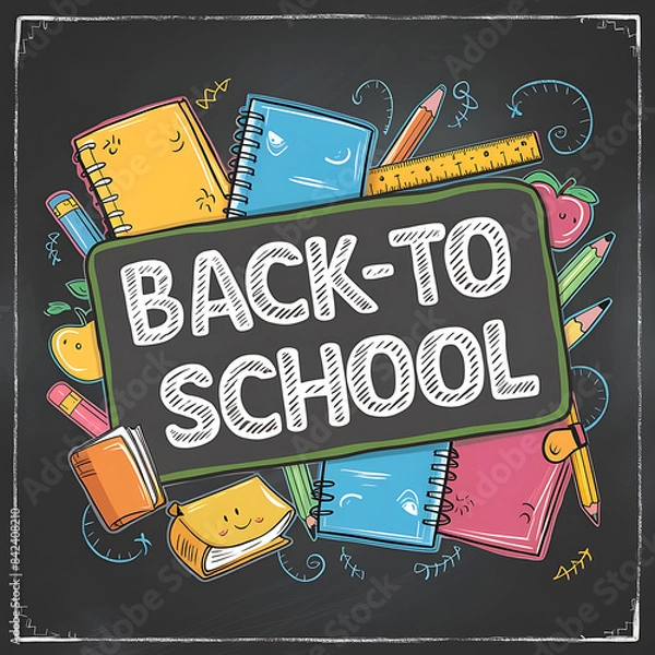 Fototapeta Back to School Bash!