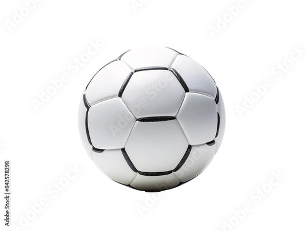 Fototapeta a close up of a football ball