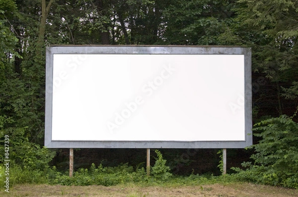 Fototapeta Empty Billboard