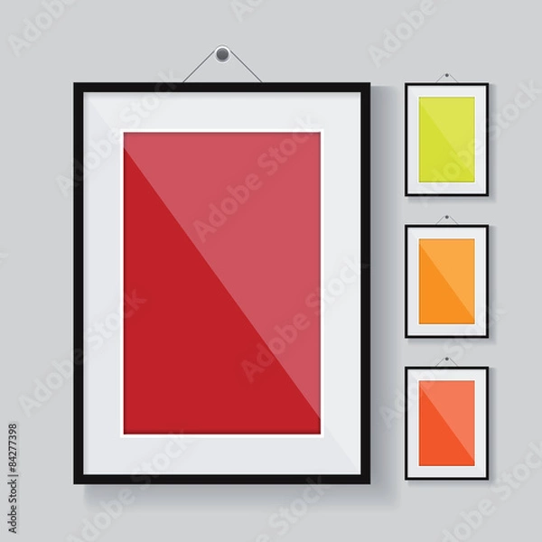 Obraz Vector frame empty