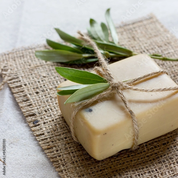 Obraz оливковое мыло