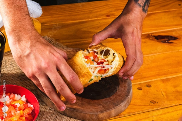 Fototapeta Fried pastry