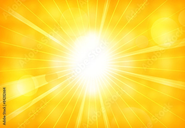 Fototapeta bright orange background